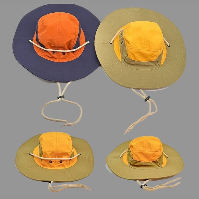 Color Panel Boonie Hat