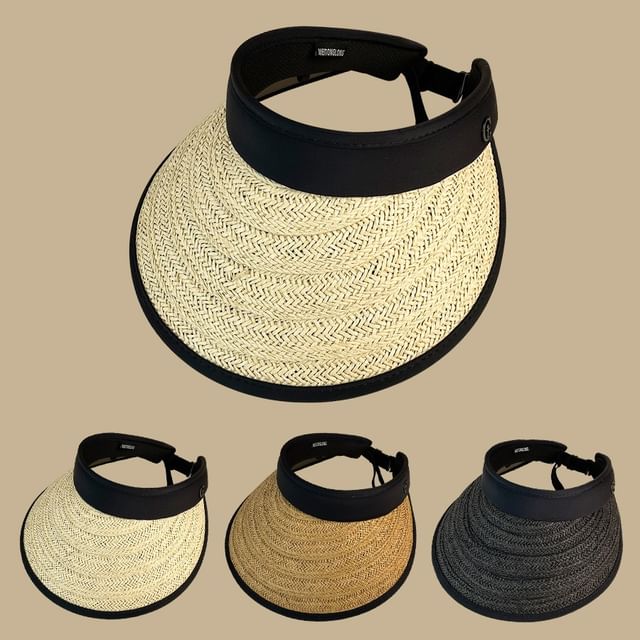Straw Sun Visor