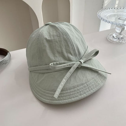 Bow Wide Brim Cap