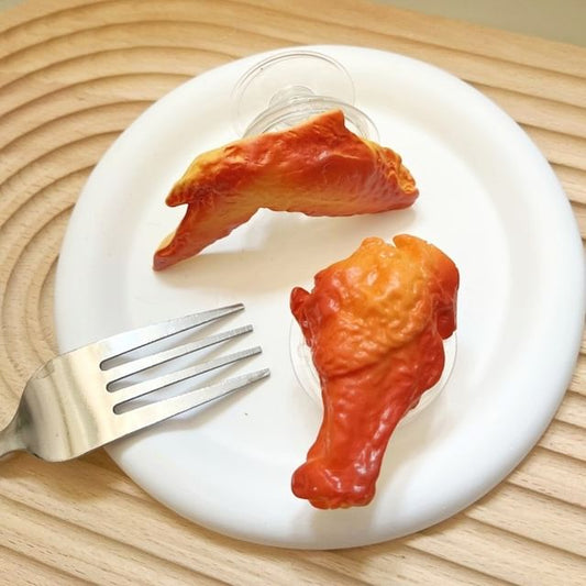 Chicken Wing / Drumstick Plastic Desktop Phone Stand (Various Designs)