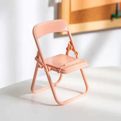 Chair Plastic Desktop Phone Stand