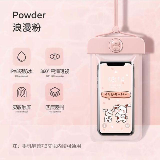 Touchscreen Waterproof Phone Pouch (Various Designs)