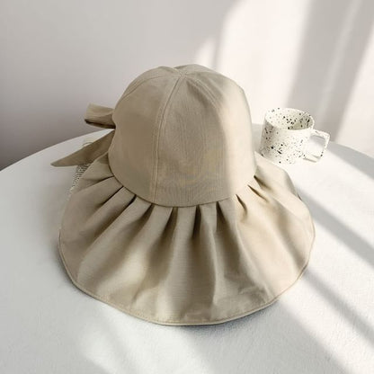 Sun Plain Hat Ruched
