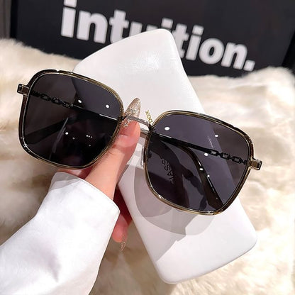 Polarized Square Sunglasses Frame