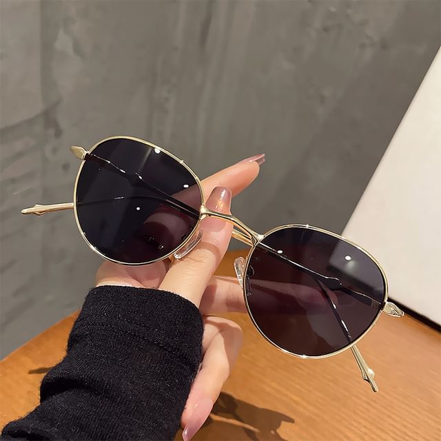 Metal Sunglasses Round Frame