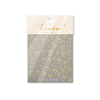 Heart Nail Art Stickers