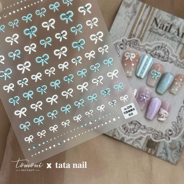 Ribbon Nail Art Sticker