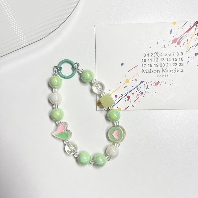 (Various Bead Phone Acrylic Designs) Strap