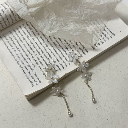 Floral Alloy Stud Earring / Dangle Earring