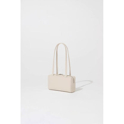 Plain Faux Leather Shoulder Bag