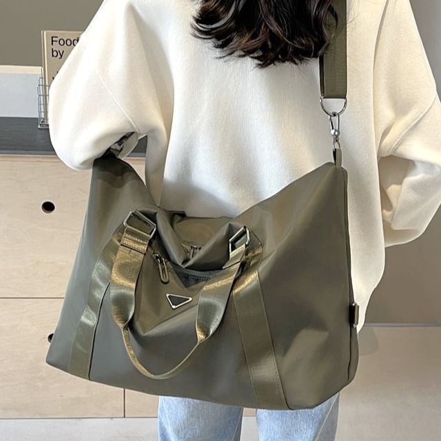 Travel Duffel Bag Plain Zip