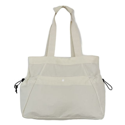Bag Zip Plain Tote