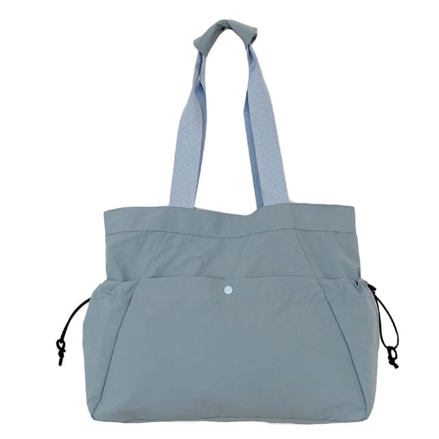 Plain Zip Tote Bag