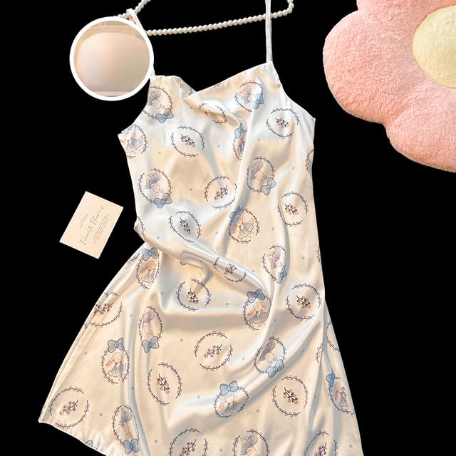 Print Rabbit Nightgown