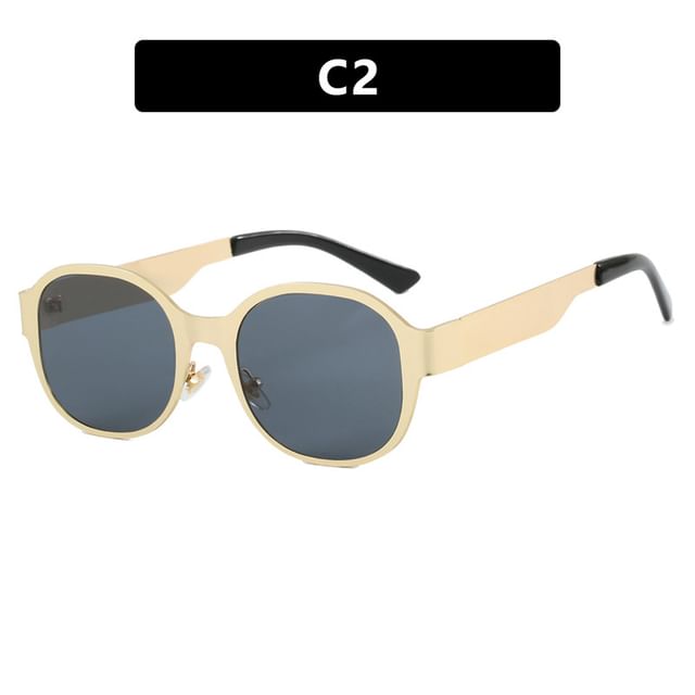 Metal Frame Sunglasses