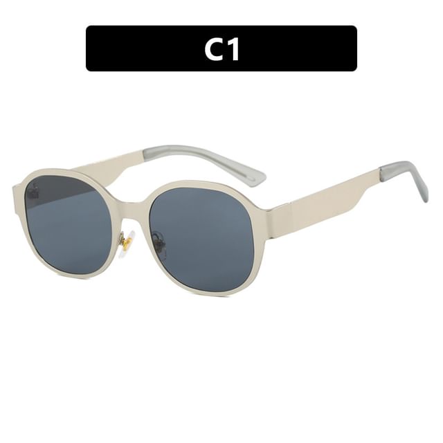 Metal Frame Sunglasses