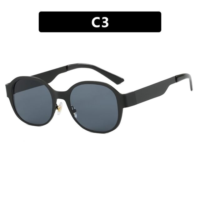 Metal Frame Sunglasses