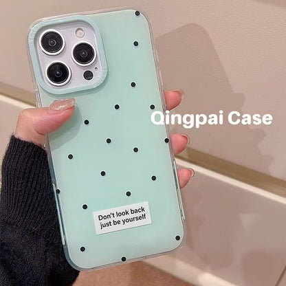 Dotted Phone Case - iPhone 15 Pro Max / 15 Pro / 15 / 14 Pro Max / 14 Pro / 14 / 13 Pro Max / 13 Pro / 13 / 12 Pro Max / 12 Pro / 12