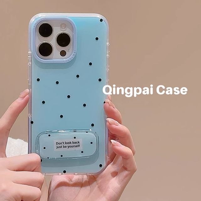 Dotted Phone Case - iPhone 15 Pro Max / 15 Pro / 15 / 14 Pro Max / 14 Pro / 14 / 13 Pro Max / 13 Pro / 13 / 12 Pro Max / 12 Pro / 12