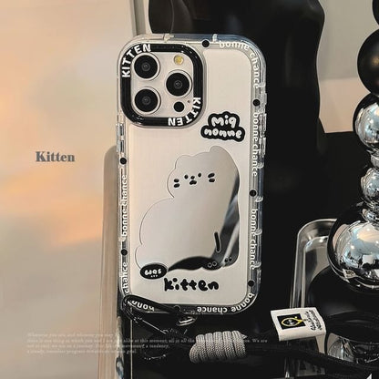 Cat Mirror Phone Case