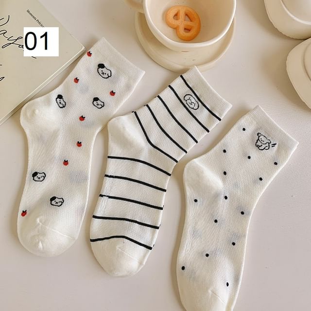 Patterned Socks Set