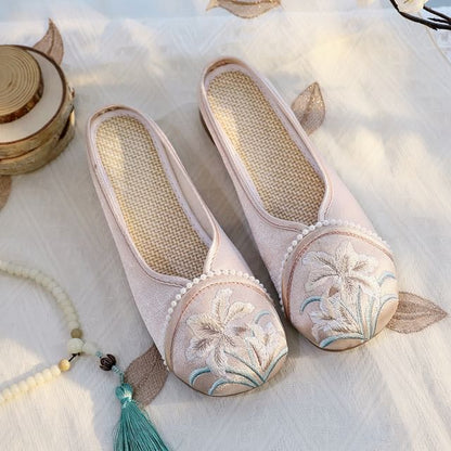 Textile Flats Embroidered