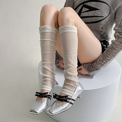 Ribbed Leg Warmers