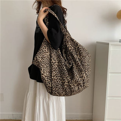 Leopard Print Tote Bag