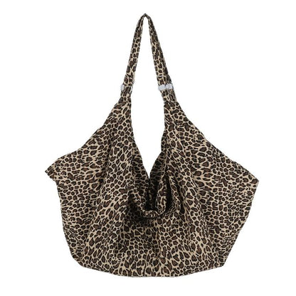 Leopard Print Tote Bag