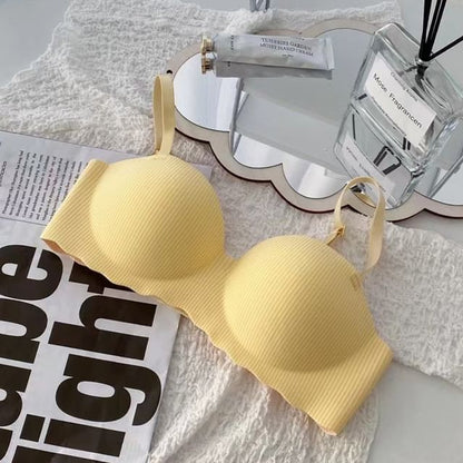 Plain Wireless Seamless Bra