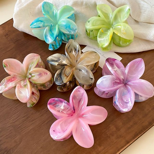 Flower Hair Claw
