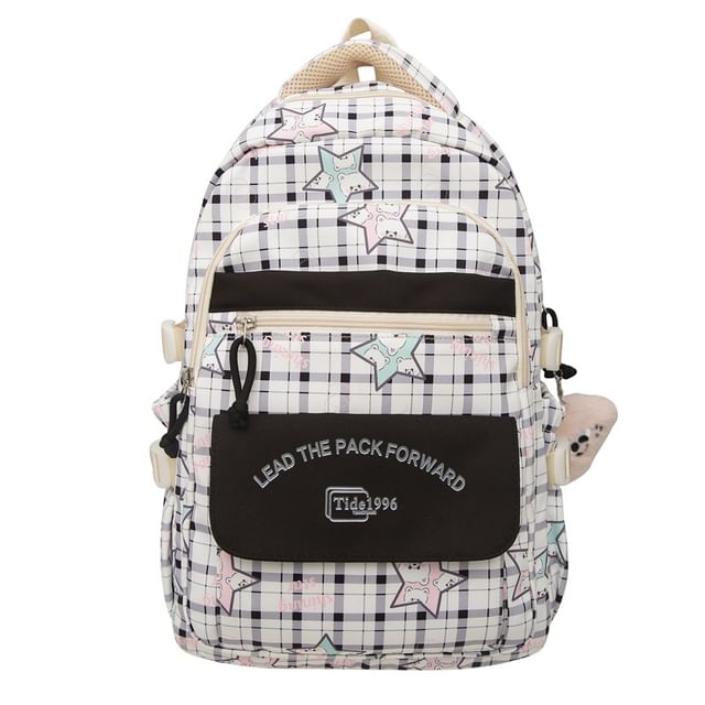 Rucksack/Taschenanhänger/Set mit Cartoon-Print und mehreren Taschen