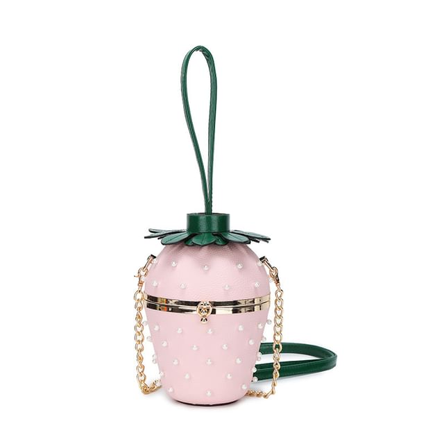 Bag Strap Chain Strawberry Bucket