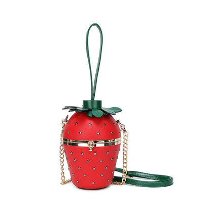 Bag Strap Chain Strawberry Bucket