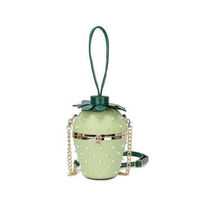 Bag Strap Chain Strawberry Bucket