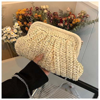 Chain Straw Bag Strap Crossbody