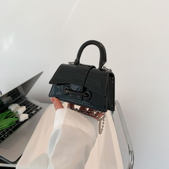 Bag Strap Flap Crossbody Beaded