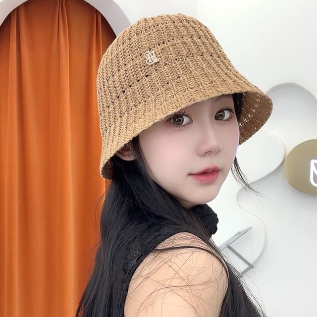 Hat Straw Bucket