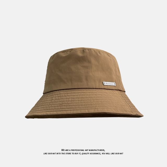 Metal Plate Bucket Hat