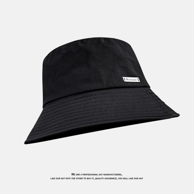 Metal Bucket Hat Plate