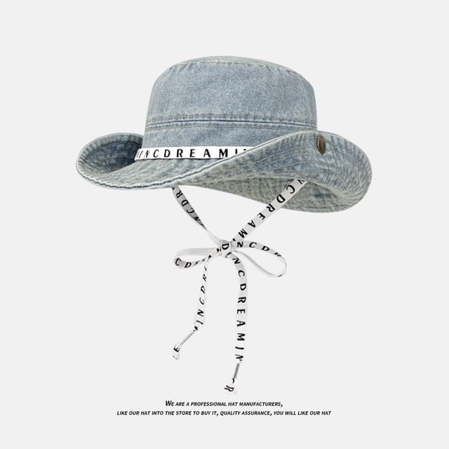 Bucket Denim Hat
