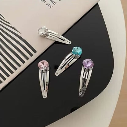 Rhinestone Snap Clip