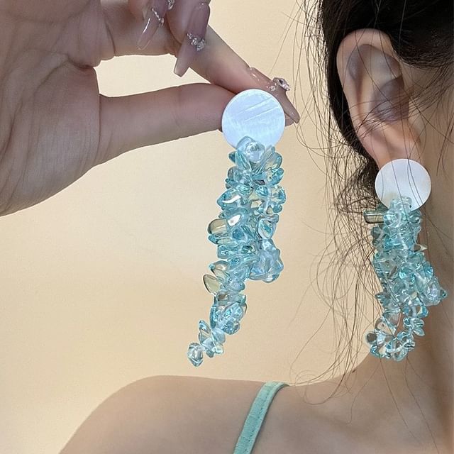 Beaded Drop Earring