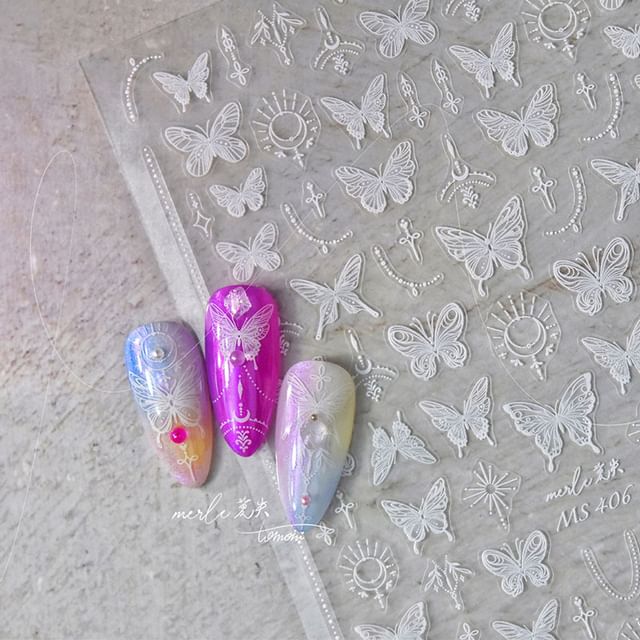 Ribbon Nail Art Stickers