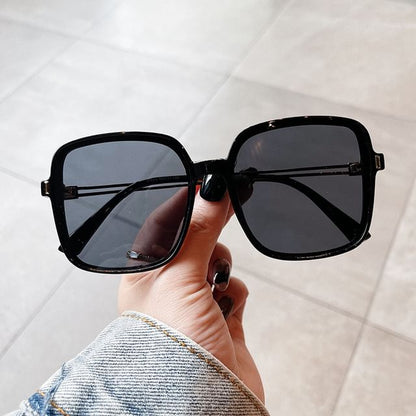Square Frame Oversized Sunglasses