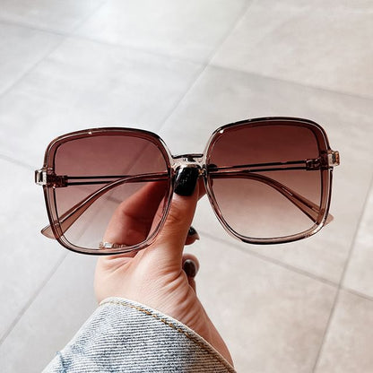 Square Frame Oversized Sunglasses