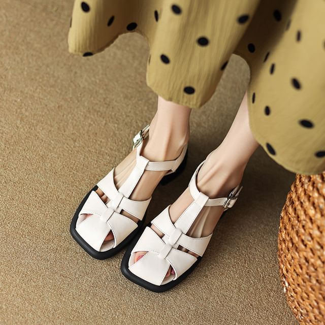 Platform Woven Sandals