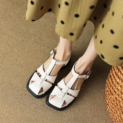 Platform Woven Sandals