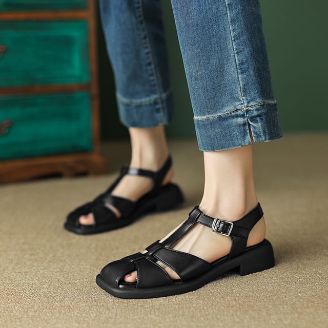 Platform Woven Sandals