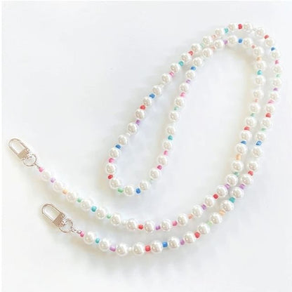 Pearl Phone Lanyard Faux